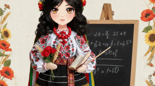 Листівки "З Днем учителя", (постери)