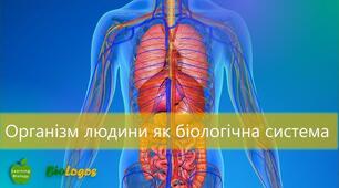 Узагальнення та систематизація знань з теми: "Організм людини", "Регуляція фізіологічних функцій"