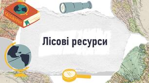 Лісові ресурси