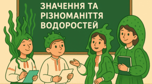 Водорості та наземні рослини в екосистемах. Різноманіття та значення водоростей