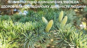 Презентація до уроку: "ВПЛИВ ПОГОДНО-КЛІМАТИЧНИХ УМОВ НА ЗДОРОВ’Я ТА ГОСПОДАРСЬКУ ДІЯЛЬНІСТЬ ЛЮДИНИЇ"