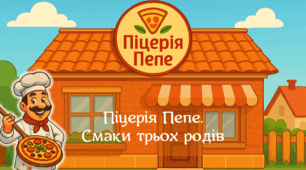 Піцерія Пепе. Розрізняю прикметники за родами.