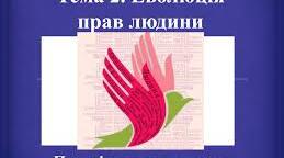 Еволюція прав людини. Права і свободи людини. Покоління прав людини.