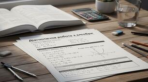 Контрольна робота з алгебри для 9 класу з теми "Системи лінійних нерівностей з однією зміною"