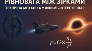“Рівновага між зірками”: технічна механіка у фільмі Інтерстеллар 🌌