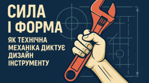 Сила і форма: як технічна механіка диктує дизайн інструменту 💪🔩