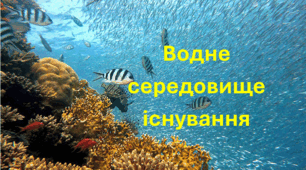 ВОДНЕ СЕРЕДОВИЩЕ ІСНУВАННЯ