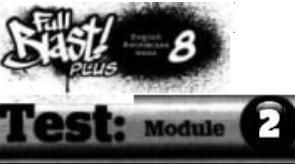 Full Blast Plus 8. Test Module 2