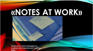 Notes at work