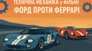 Технічна механіка у фільмі “Форд проти Феррарі”: коли фізика перемагає емоції🏎