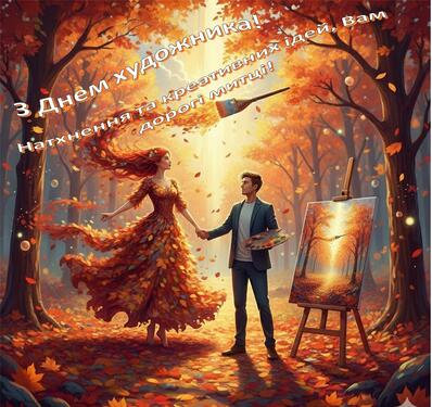 Можливо, це художній твір вогонь та текст «#ЯудОжайн! художника! реативних едей, BaM M a 3 Днем Днем МиТЦи! Натхнення Натхнення та догй KP»