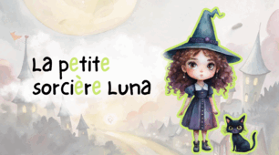 Luna, la petite sorcière — інтерактивна історія французькою до Halloween