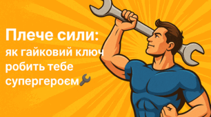 Плече сили: як гайковий ключ робить тебе супергероєм🔧