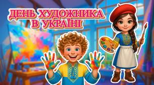 Презентація "День художника в Україні" 1-6 кл