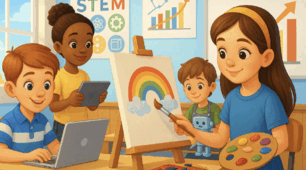 Стаття “STEM-освіта як інноваційний напрям розвитку професійної компетентності вчителя образотворчого мистецтва в умовах модернізації сучасного освітнього простору”