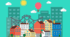 My city. Prepositions of place.