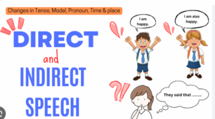 Direct speech/ Reported speech