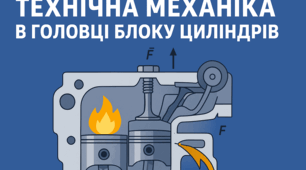 Технічна механіка в головці блоку циліндрів (ГБЦ) 🧠⚙️