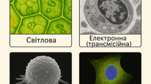 Цитологія. Методи дослідження клітин. Типи мікроскопії