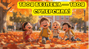 Презентація "Твоя безпека — твоя суперсила!" Осінні канікули