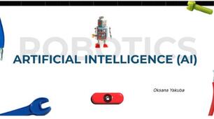 Презентації.  'Artificial Intelligence (AI)',  'Alan Turing',  'Uncrewed Vehicles.'