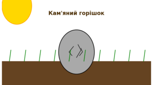 "Кам'яний горішок". Українська народна казка