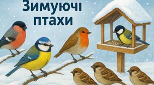 ЗАНЯТТЯ ЗИМУЮЧІ ПТАХИ ДЛЯ ДІТЕЙ (5-6 РОКІВ)