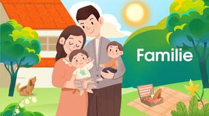 Презентація на тему Сім'я (die Familie)