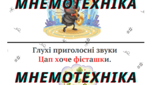 Мнемотехніка для запам"ятовування дзвінких і глухих приголосних звуків. Дзвінкі і глухі звуки.
