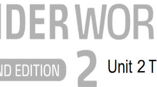 WIDER WORLD SE 2 UNIT 2 TEST 