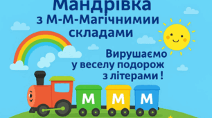 Буква "Ем": Перші склади"