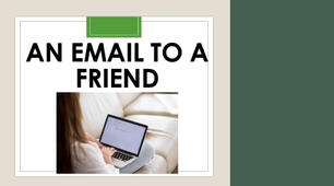 An email to a friend