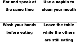 Table Manners