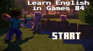 Англійська в іграх - Learn from games №4 - Animals and wood - Minecraft
