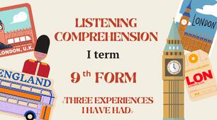 9th Grade, Listening Comprehension, Карпюк, I term.