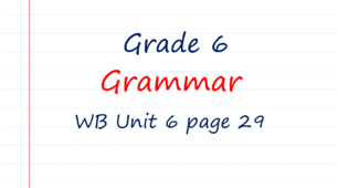 Prepare 6. Past Simple (-/?) (WB page 29)