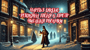 Читання мовчки уривку повісті-казки «Різдвяна пісня в прозі» Чарльза Дікенса з відповідями