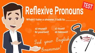 GRAMMAR TEST "Reflexive Pronouns" (Karpiuk 8, NUS)