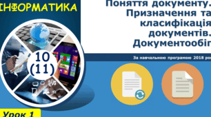 Поняття документу