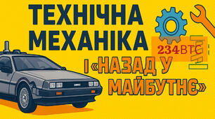 234ВТС: ⚙️ Технічна механіка і “Назад у майбутнє”: як Делоріан надихає студентів-транспортників