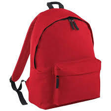 Bagbase Original Plain Backpack - Classic Red - One Size - Tesco Groceries