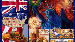 American Holidays - Comprehension Test