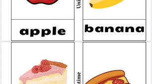 Super Minds 2 Флешкардки на тему "Lunchtime" Flashcards Unit 4 Lunchtime