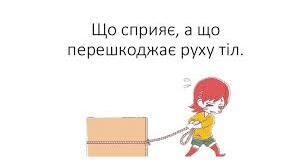 "Що сприяє, а що перешкоджає руху тіл" Клас: 5