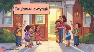 Інтерактивна логопедична презентація: "Соціальні ситуації"
