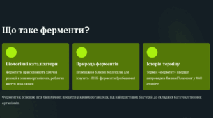 Ферменти та їх біологічна роль
