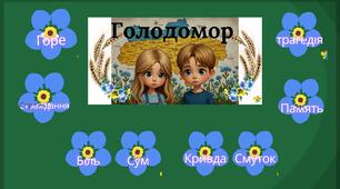Голодомор. День пам'яті жертв Голодомору