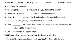 Test 3. School. Favourite things. PREPARE 7.