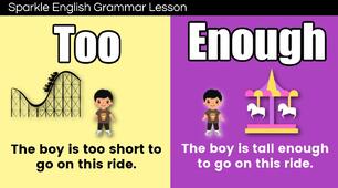 Too / Enough