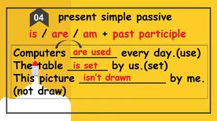 Present Simple Passive